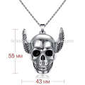 Cool design carved skull pendant,latest simple pendant designs